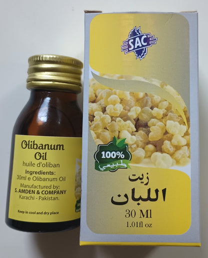 12 Bottles of 30 ml OLIBANUM OIL 100% Natural #SACOM