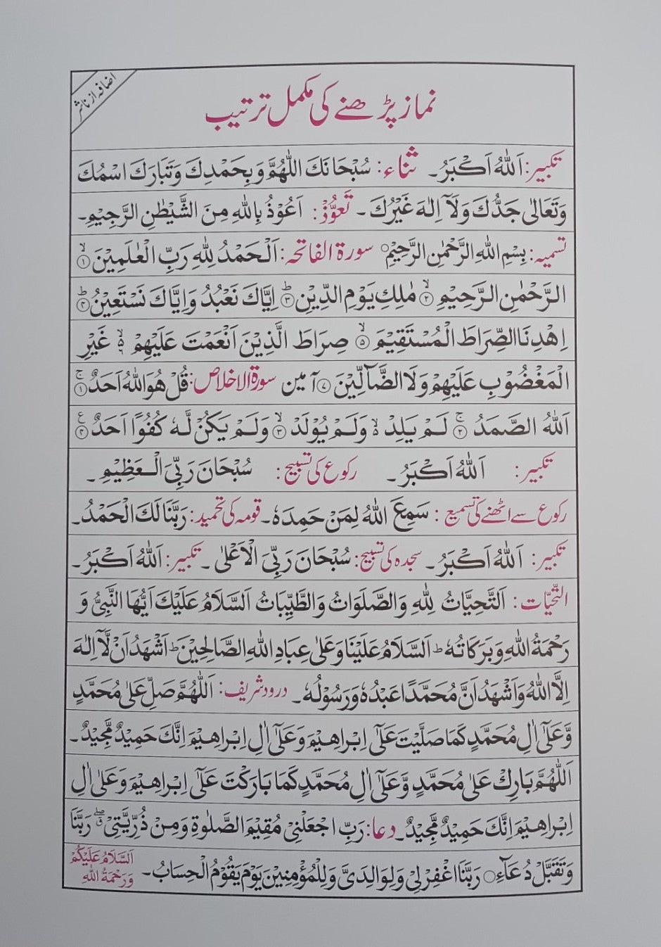 2 Copies of Qaaida Jamiat Taleem Ul Quran (Instructions in URDU) ABQJTQ