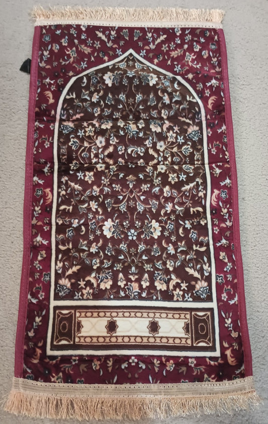 12 pieces of Prayer Rug (Ja-Namaaz/Prayer Mat/Sajjada) # A786C