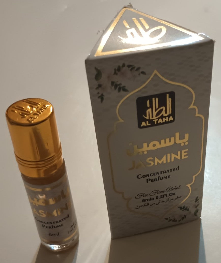 12 Bottles of JASMINE Attar/Perfume Concentrated Perfume by Al-Taha (Attar/Oil/Itr) # ATJE