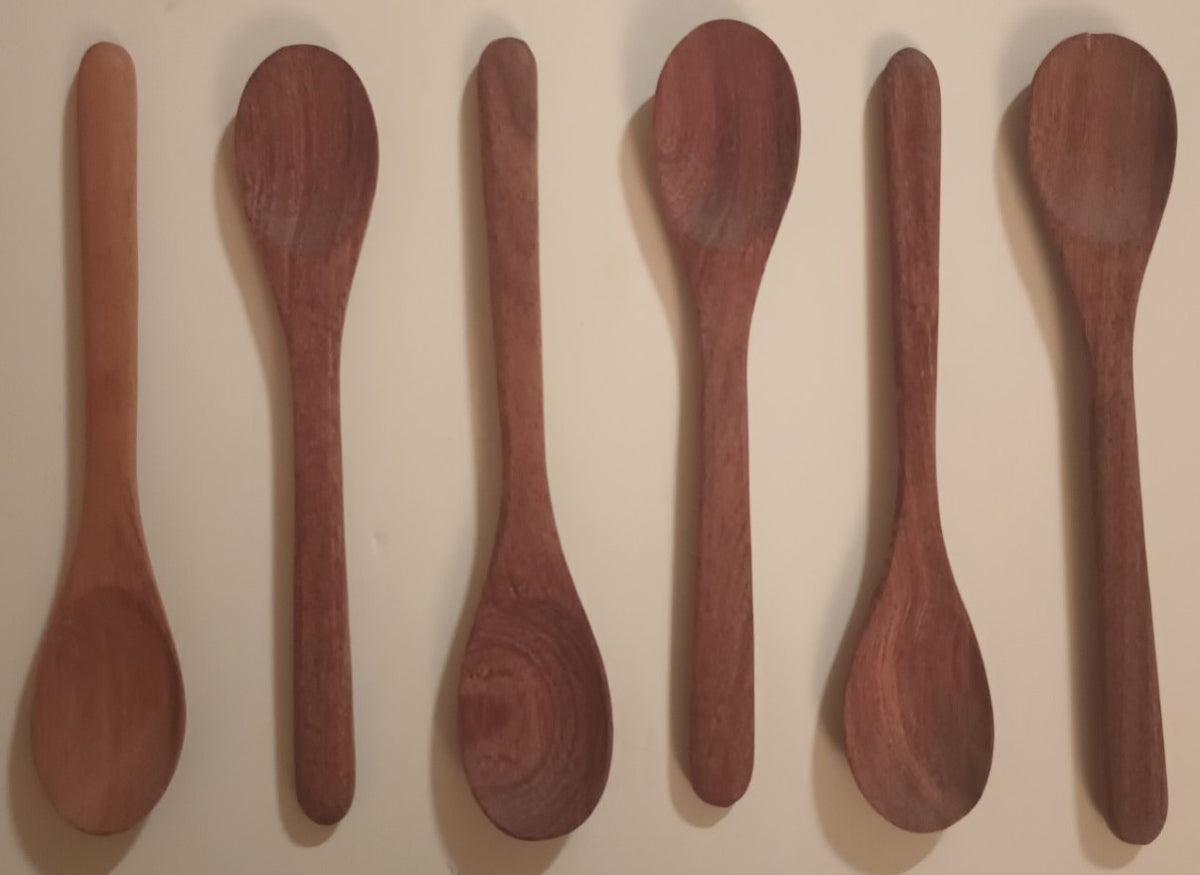 12 Set of Habsa 6 Wooden Kitchen Utensil Set #H3PWKUS