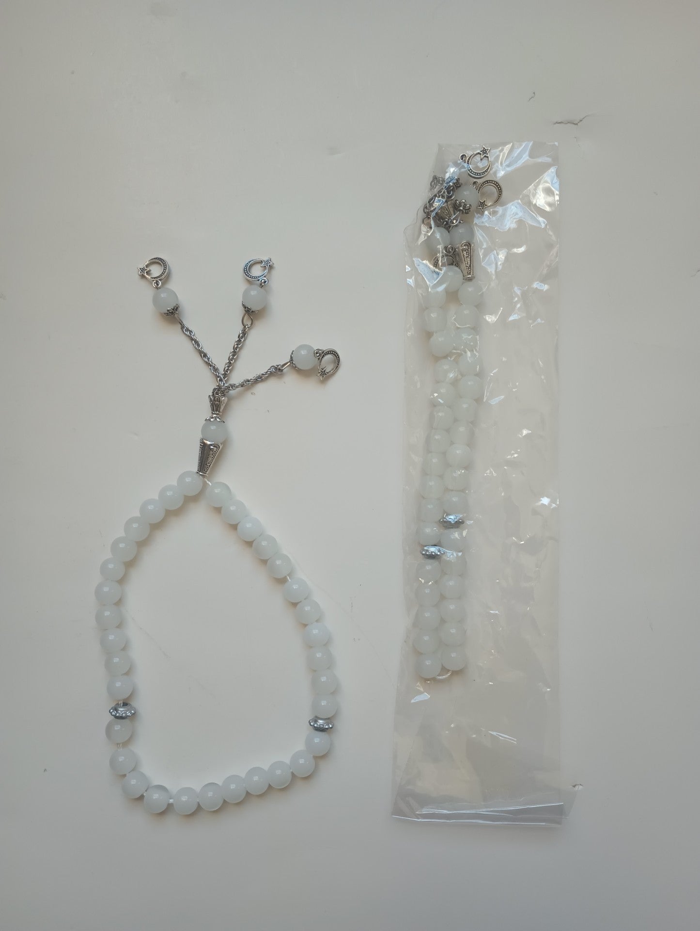 OPAL GEMSTONE PRAYER BEADS (Tasbih/Rosary/Misbaha) #33OPB