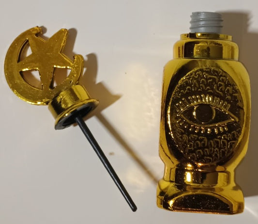 3 Pcs. Of Plastic Surma Dani/Kohl Container (With Applicator) # PSD