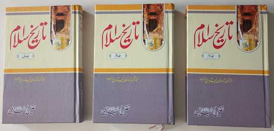 TAREEKH-E-ISLAM (Urdu) 3 Vol. Set #TINA by M. Akbar Shah Najeebaabadi