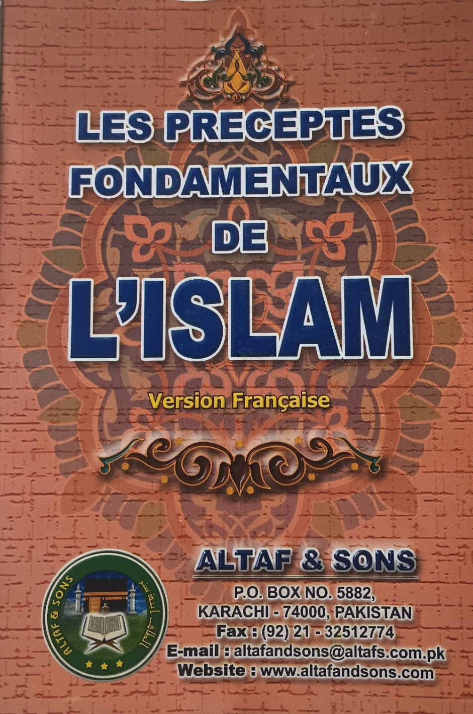 3 Copies of Les Preceptes Foundamentaux De L’Islam (French) فرنسي #ASLPFDI