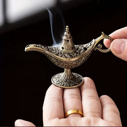 3 Pieces of Vintage Aladdin Incense/Frankincense/Bakhoor/Loban Burner #CBIB