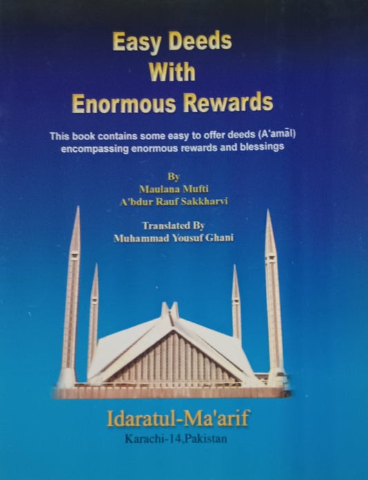 5 Copies of Easy Deeds with Enormous Rewards #MMQEDWER: Mufti Abdu Rauf Sakkharvi