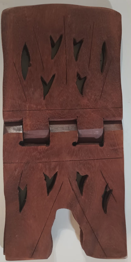 QURAN/BOOK HOLDER-Sheesham Wood (Rosewood) #157SACQH