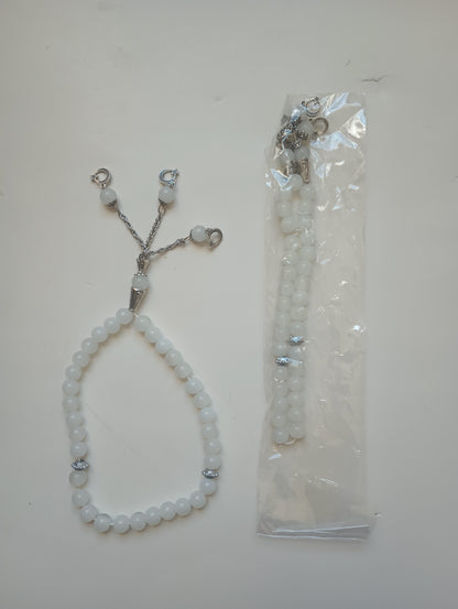 OPAL GEMSTONE PRAYER BEADS (Tasbih/Rosary/Misbaha) #33OPB