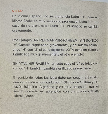 3 Copies of LA ORACION [Libro de Salat] (Spanish) الأسبانية #ASLOLDS
