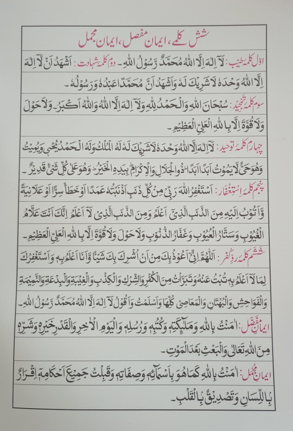 12 Copies of IQRA Qaaida (Instructions in URDU) ABIQ