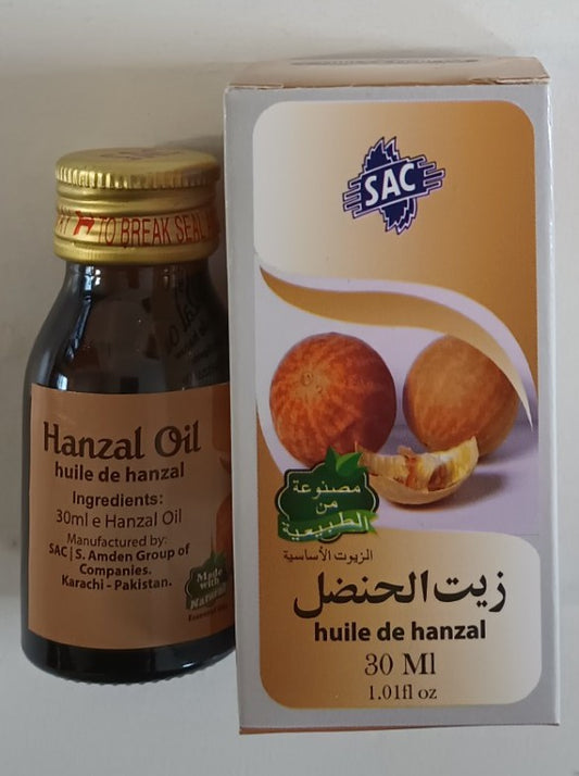 12 Bottles of 30 ml- HANZAL OIL Made with Natural Essential Oils #SACZL