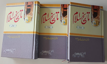 TAREEKH-E-ISLAM (Urdu) 3 Vol. Set #TINA by M. Akbar Shah Najeebaabadi