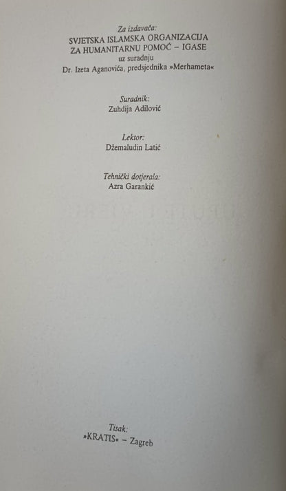 3 Copies of Upute U Vjeru (Arabic + Bosnian) # STBUUVU By: IGASE