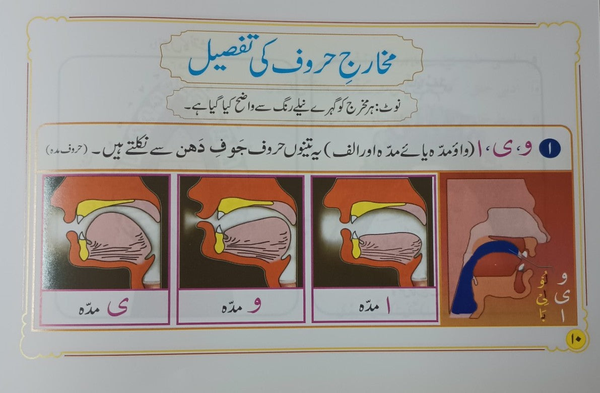 5 Copies of Qawaid -e-Tajweed (Urdu) قواعد التجويد by Qari Abdul Rasheed #ABQTD