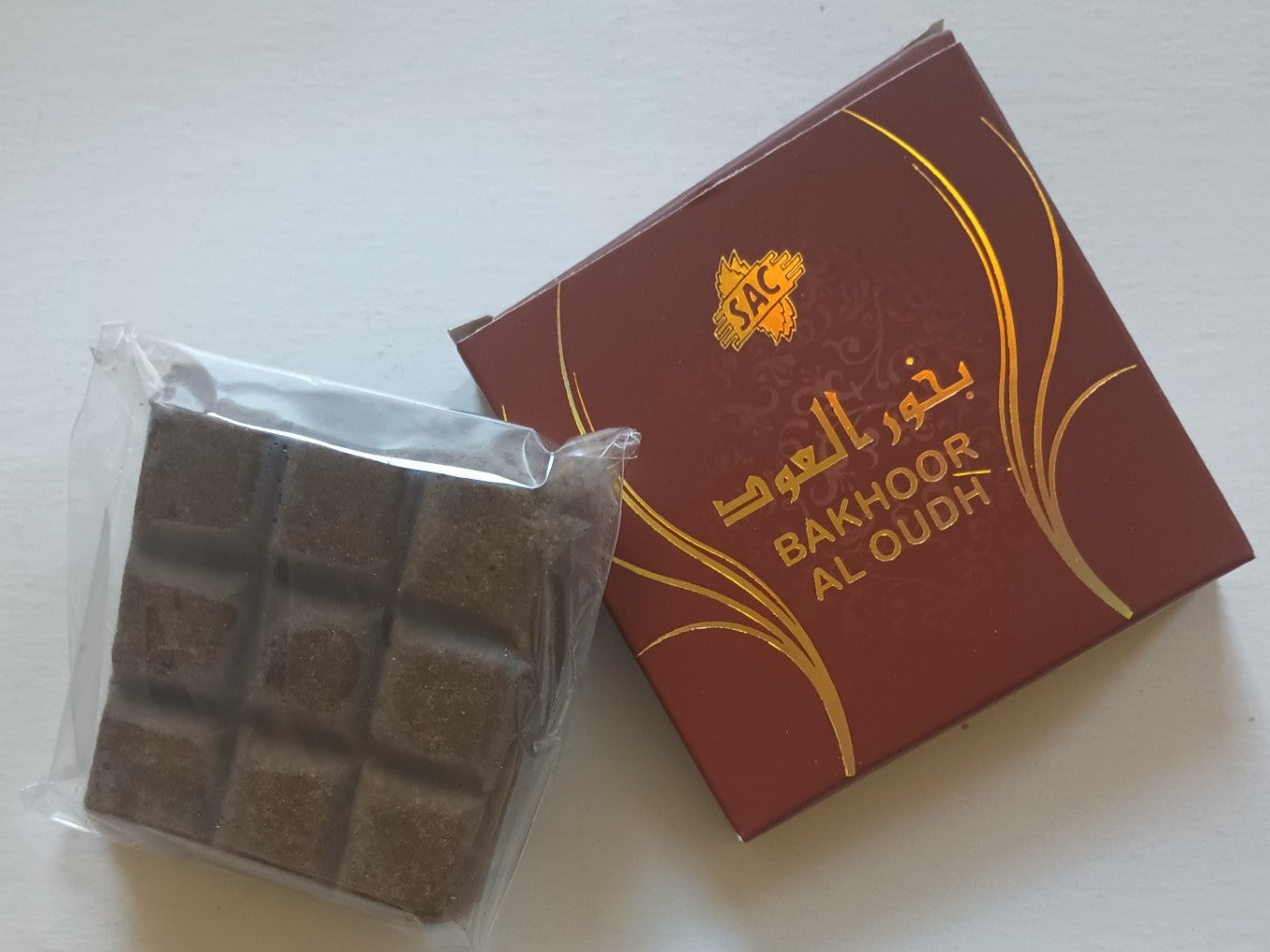 12 Boxes of Bakhoor Al-Oudh CUBE/CHOCOLATE BAR # SACOH