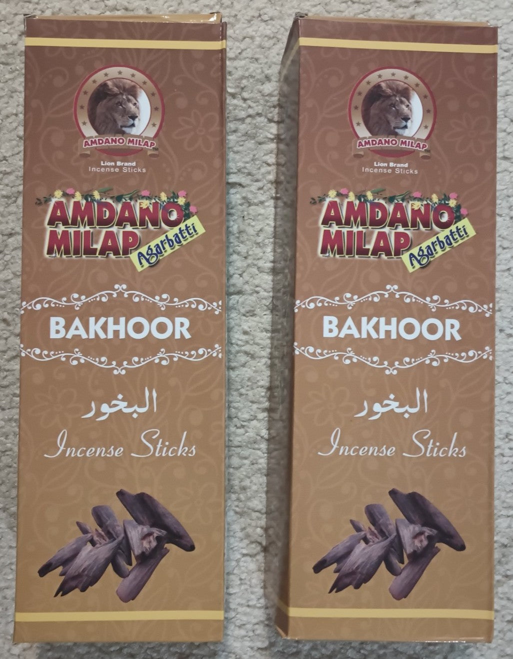 6 TUBES OF BAKHOOR INCENSE STICK # SACBR-Fast US Shipping