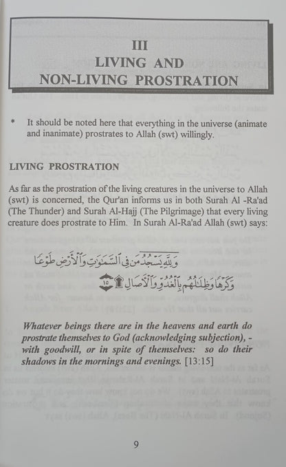 2 Copies of Prostration by Dr. Ahmad H. Sakr # DSPN