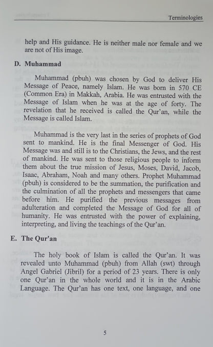 2 Copies of Understanding Islam & Muslims by Dr. Ahmad H. Sakr # DSUIAM