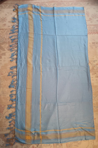 12 Pcs. of Machine Embroidery with Tassels SCARF/KHEFFIYA/YASHMAGH/ROMAL# FHSB