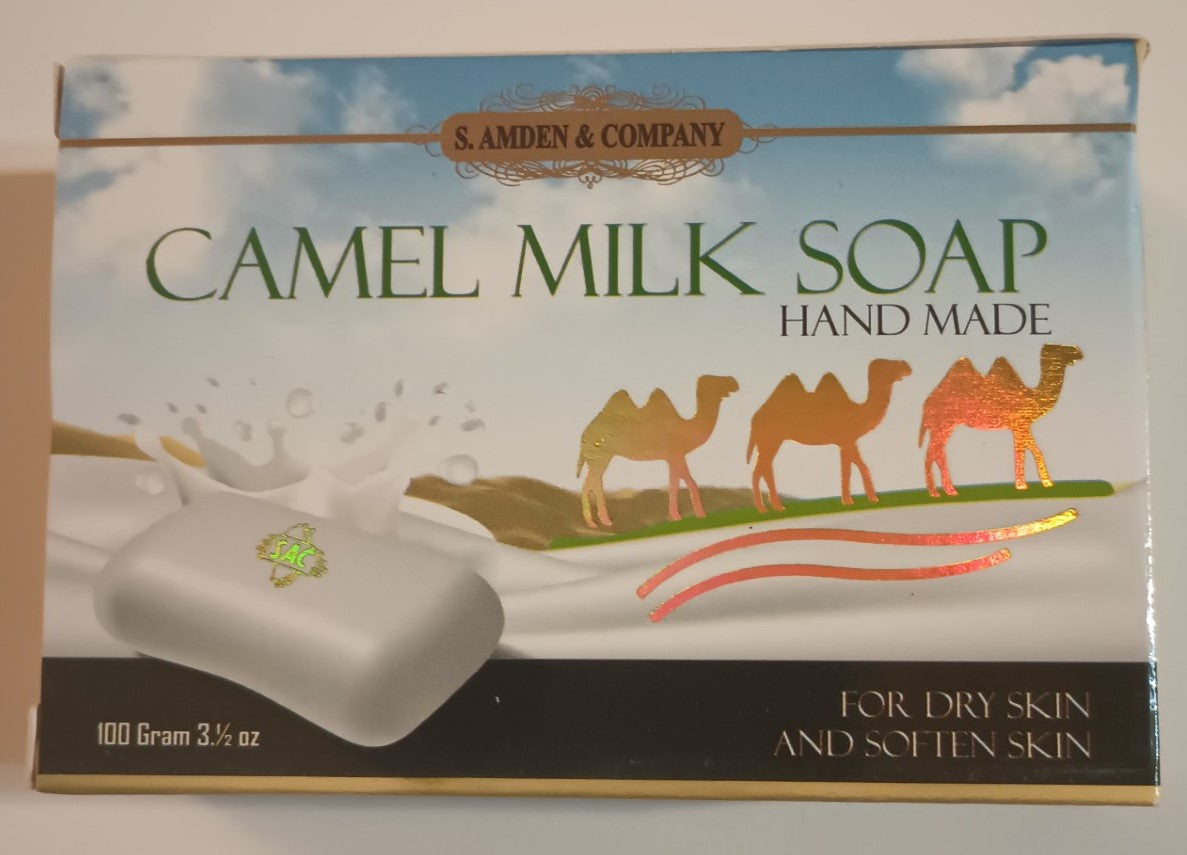 3 Pcs. of CAMEL MILK SOAPS-HALAL No Animal Fats #SACCMS