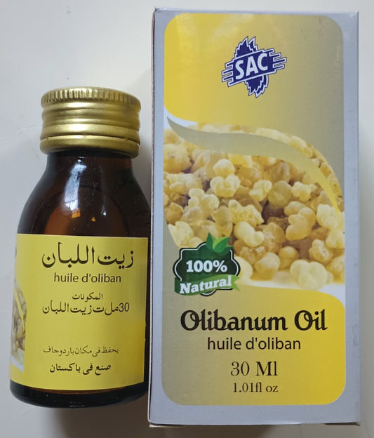 12 Bottles of 30 ml OLIBANUM OIL 100% Natural #SACOM