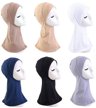 6 pieces of HIJAB with CAP (2 in 1) #490JDT