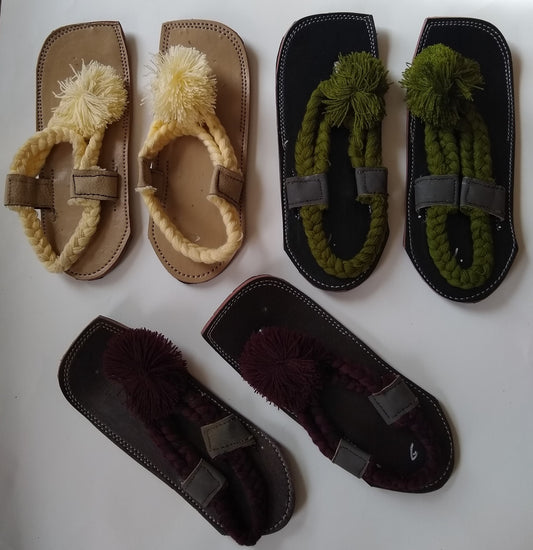 12 pair of PAKISTANI/AFRICAN/YAMENI STYLE TRADITIONAL FLIP FLOP SLIPPER #BBS
