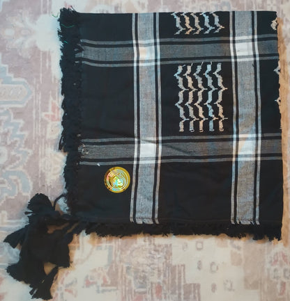 6 Pcs. of Machine Embroidery SCARF/KHEFFIYA/YASHMAGH/ROMAL# 6FHYABB