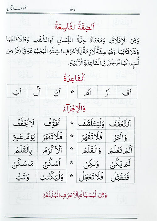 2 copies of QAWAIDTUL TAJWEED (Arabic + Urdu) #2ASQUT قواعد التجويد