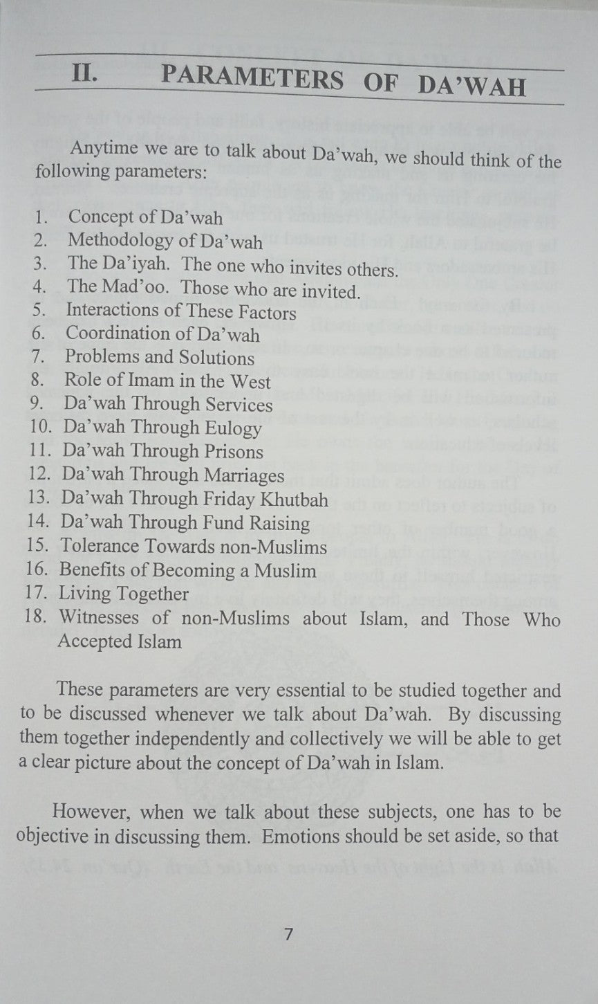 12 Copies of Da’wah Through Dialogue by Dr. Ahmad H. Sakr # DSDTD