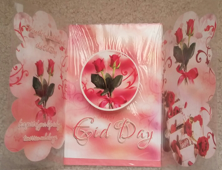 12 Eid Mubarak Greeting Cards with Envelopes [Eid Gift for Parents] # 2EC12
