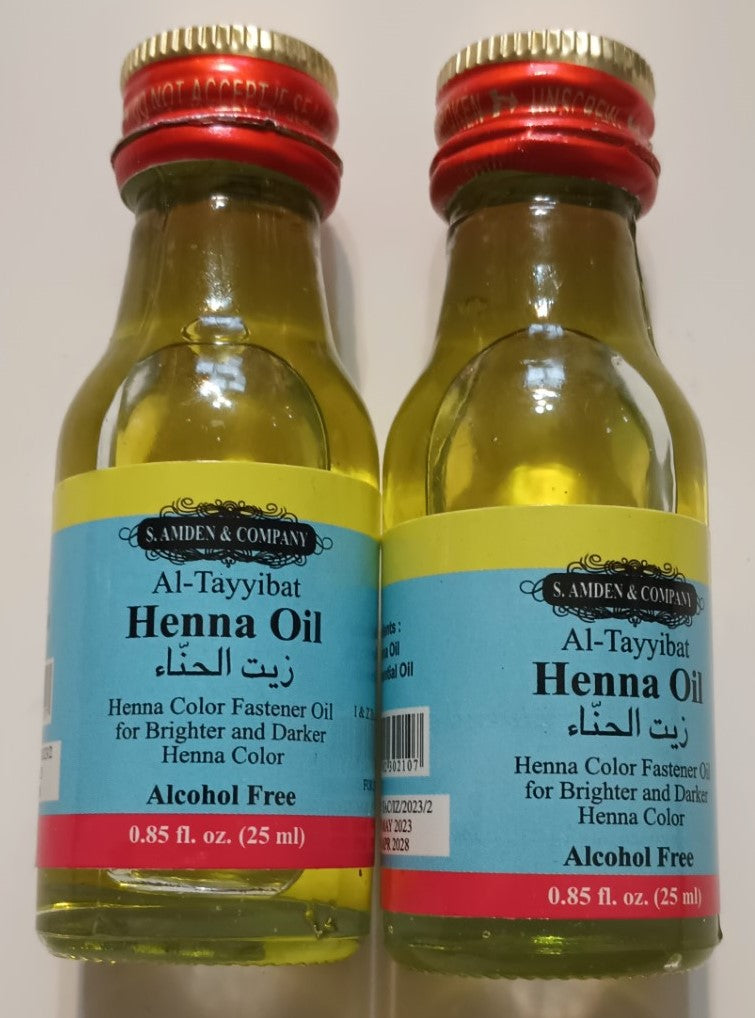 2 x 25 ml Henna OIL by SAC- Fast the USA Shipping IZHO2 Alcohol Free