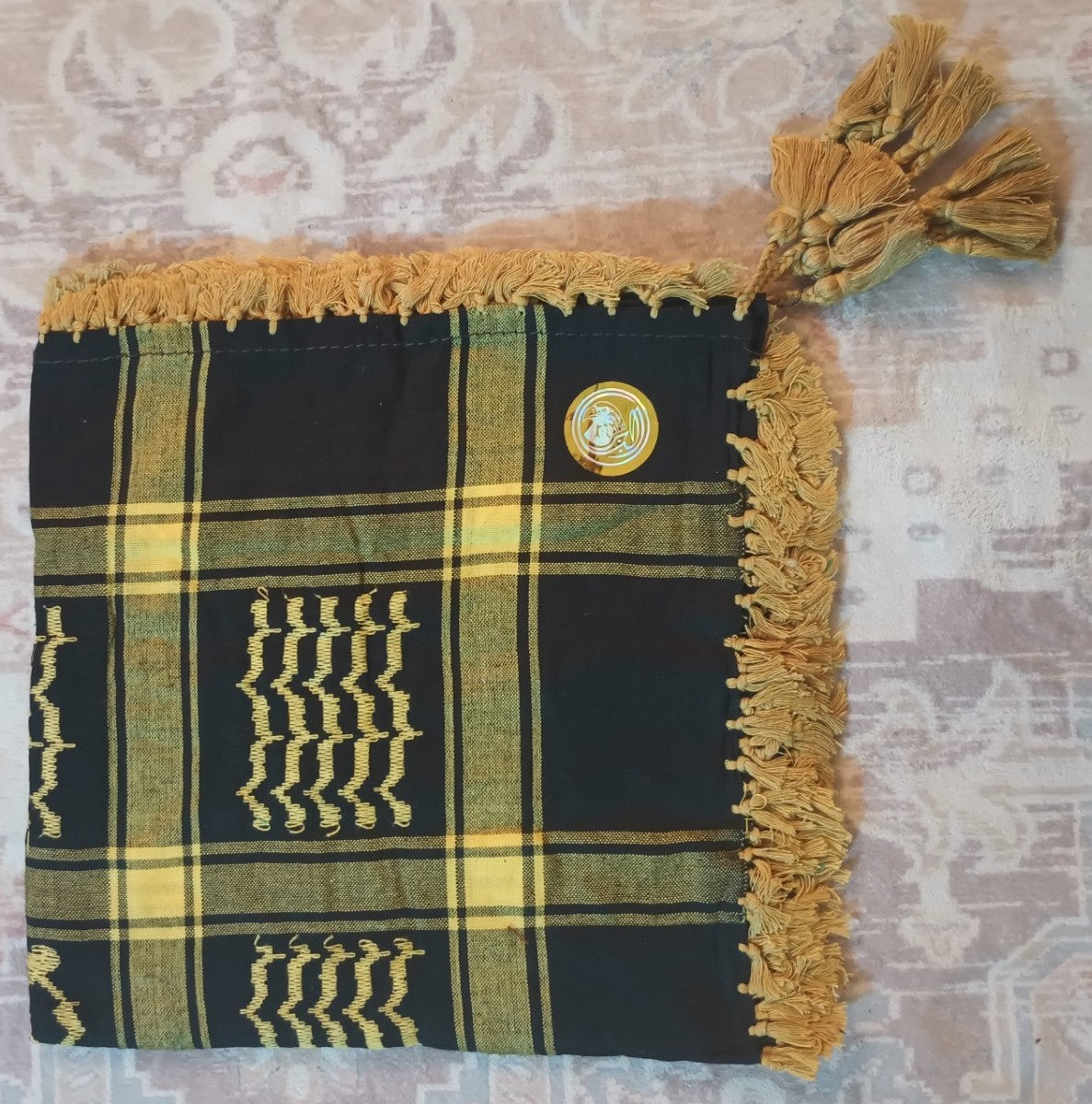 6 Pcs. of Machine Embroidery SCARF/KHEFFIYA/YASHMAGH/ROMAL# 6FHYABB