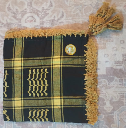 6 Pcs. of Machine Embroidery SCARF/KHEFFIYA/YASHMAGH/ROMAL# 6FHYABB