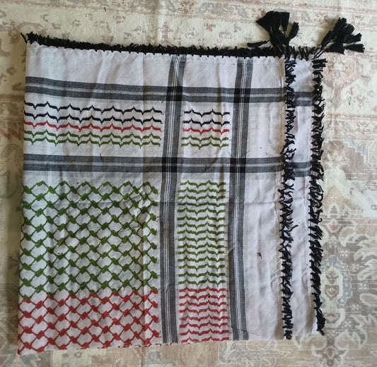 2 Pcs. of SCARF/KHEFFIYA/YASHMAGH/ROMAL# 2FVRM