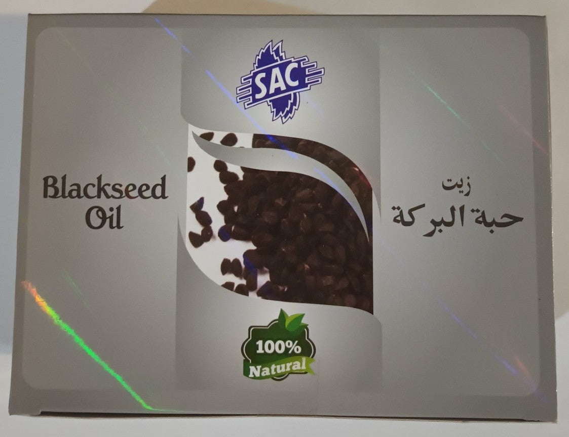 2 Bottles of 30 ml BLACKSEED OIL Made with Natural Essential Oil by SAC # SACBSO