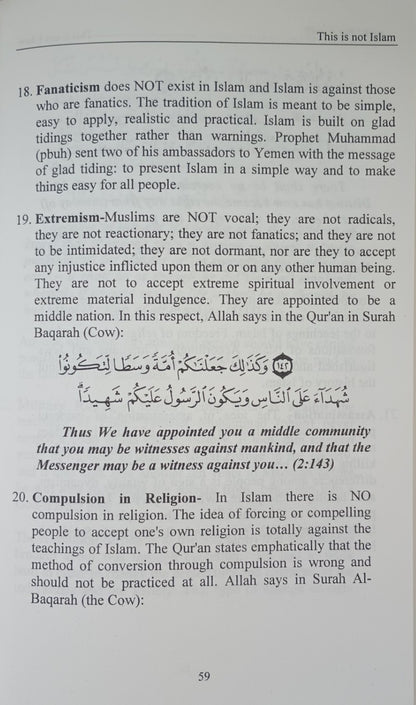 2 Copies of Understanding Islam & Muslims by Dr. Ahmad H. Sakr # DSUIAM