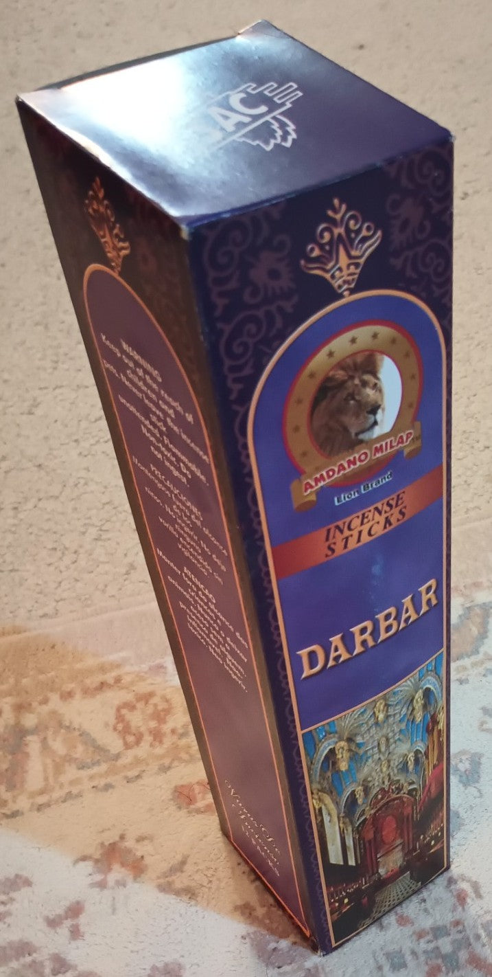 12 Pouches OF DARBAR الدربار INCENSE STICK # SACDP-Fast US Shipping