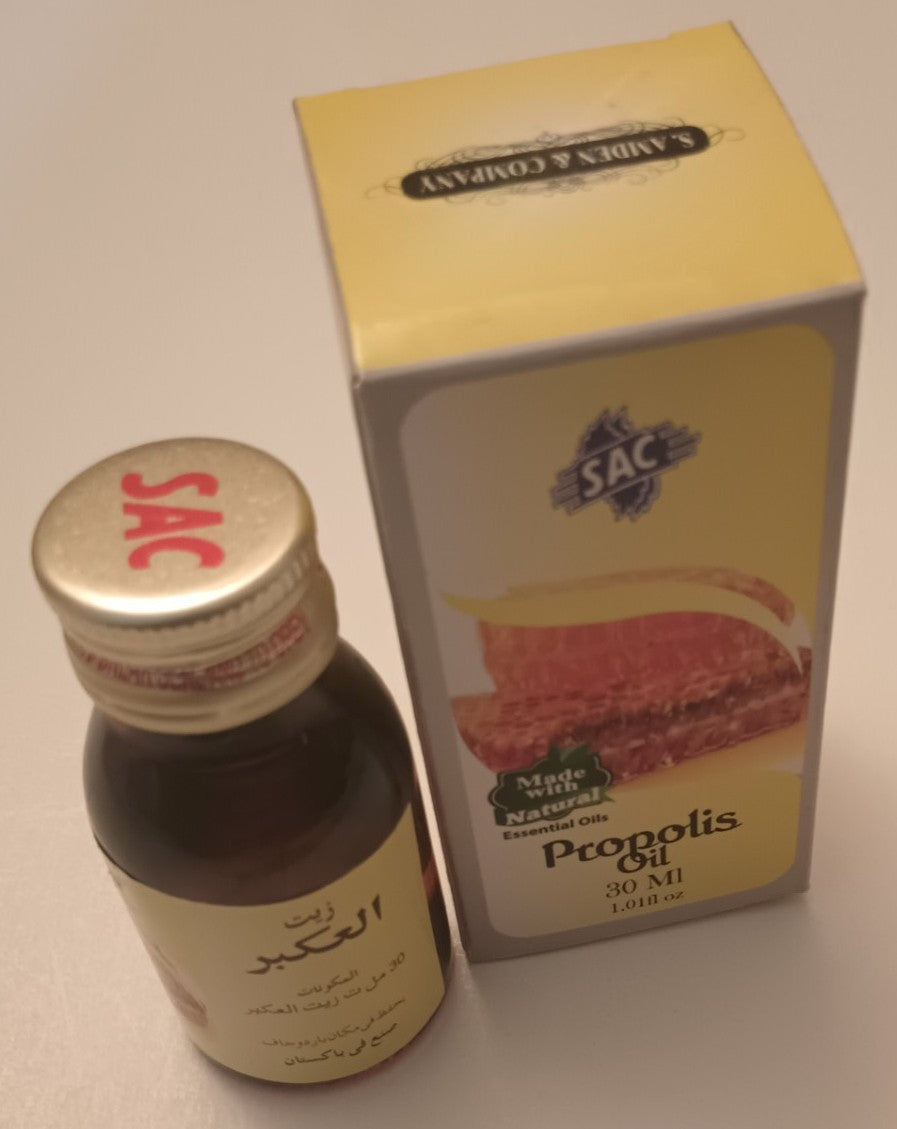 12 Bottles of 30 ml- PROPOLIS OIL Made with Natural Essential Oils #SACPIS