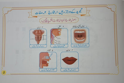 5 Copies of Qawaid -e-Tajweed (Urdu) قواعد التجويد by Qari Abdul Rasheed #ABQTD