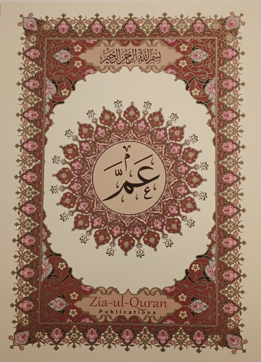12 Copies of JUZ AMMA (JUZ 30) in Arabic-Uthmani Script # IZZKU11