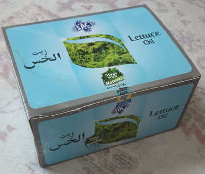 12 Bottles of 30 ml LETTUCE OIL-Made with Natural Essential Oils # SACLCE
