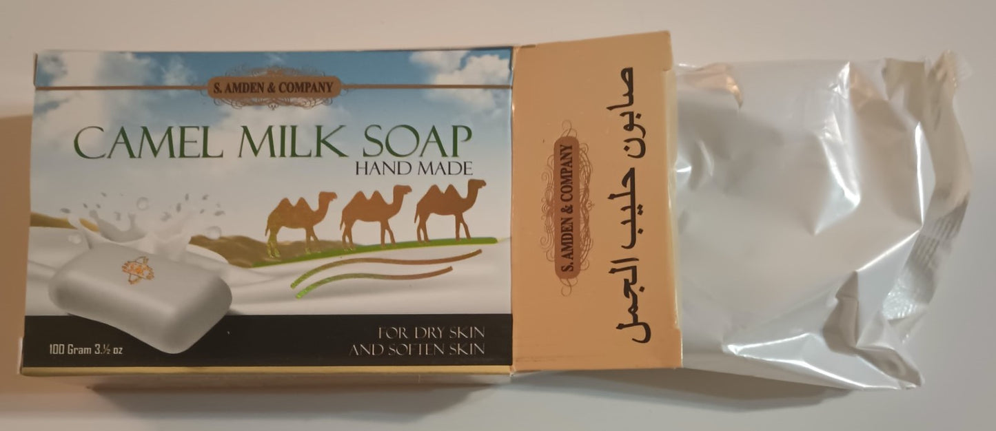 3 Pcs. of CAMEL MILK SOAPS-HALAL No Animal Fats #SACCMS