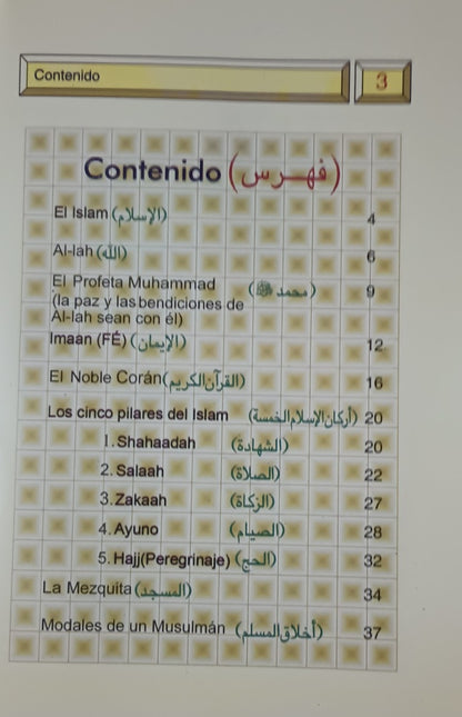 3 Copies of Principios Basicos Del ISLAM (Spanish) الأسبانية #ASPBDI