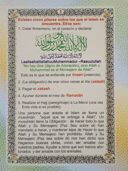 3 Copies of LA ORACION [Libro de Salat] (Spanish) الأسبانية #ASLOLDS