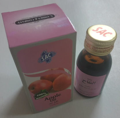 2 Bottles of 30 ml APPLE OIL 100% Natural #SACALE