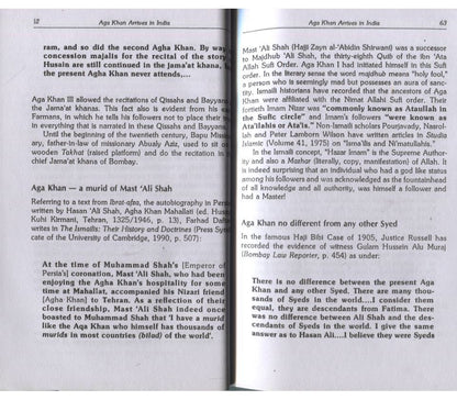 A HISTORY of the AGAKHANI ISMAILIS #STAHOTAI By Akbarally Meherally