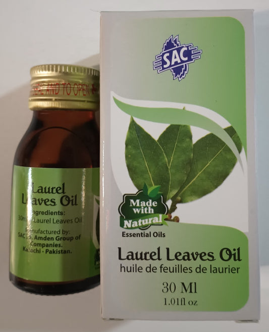 12 Bottles of 30 ml LAUREL LEAVES OIL-Made with Natural Essential Oils # SACLLO
