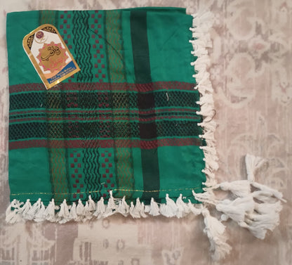 12 Pcs. of Machine Embroidery with Tassels SCARF/KHEFFIYA/YASHMAGH/ROMAL# FHSB